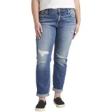 Silver Jeans Co. Plus Size Boyfriend Jeans W27101ECF304