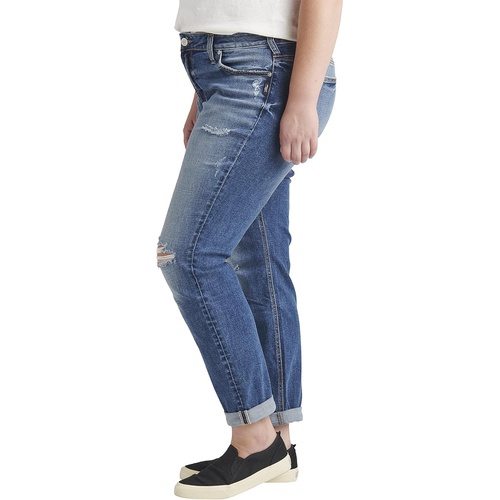  Silver Jeans Co. Plus Size Boyfriend Jeans W27101ECF304