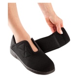 Silverts Extra Wide Comfort Steps Shoes with Fluid Barrier