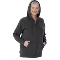 Silverts Hooded Sweatshirt with Magnetic Zip