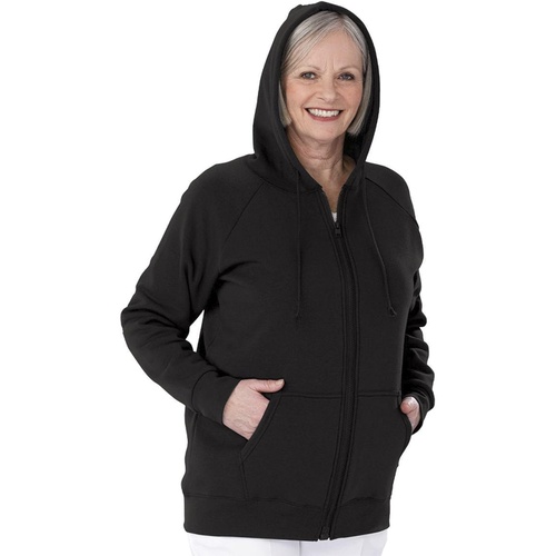  Silverts Hooded Sweatshirt with Magnetic Zip