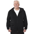 Silverts Hooded Sweatshirt with Magnetic Zip