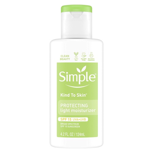 심플 Simple Kind to Skin Facial Moisturizer Hydrating Moist Spf 15 4.2 oz