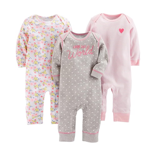  Simple Joys by Carters 3-Pack Jumpsuits (Infant)