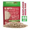Sincerely Nuts Sunflower Seed Kernels Raw (No Shell) (3lb bag) | Delicious Antioxidant Rich Snack | Source of Protein, Fiber, Essential Vitamins & Minerals | Vegan and Gluten Free