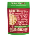 Sincerely Nuts Roasted and Unsalted Blanched Peanuts- Three Lb. Bag- Healthy Snacks To Go- Sealed for Unmatched Freshness- Kosher Certified