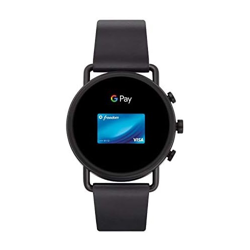  Skagen Connected Falster 3 Gen 5 Stainless Steel Touchscreen Smartwatch with Heart Rate, GPS, NFC, and Smartphone Notifications