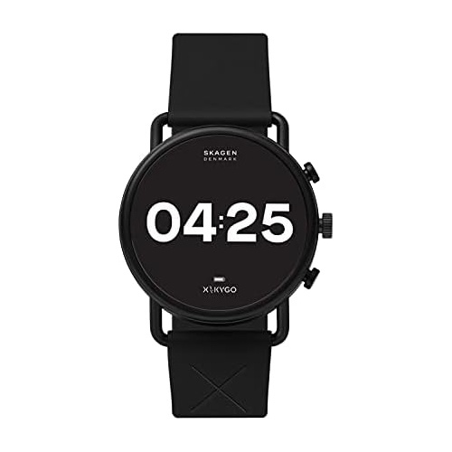  Skagen Connected Falster 3 Gen 5 Stainless Steel Touchscreen Smartwatch with Heart Rate, GPS, NFC, and Smartphone Notifications