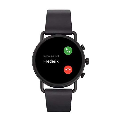  Skagen Connected Falster 3 Gen 5 Stainless Steel Touchscreen Smartwatch with Heart Rate, GPS, NFC, and Smartphone Notifications