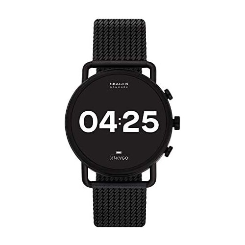  Skagen Connected Falster 3 Gen 5 Stainless Steel Touchscreen Smartwatch with Heart Rate, GPS, NFC, and Smartphone Notifications