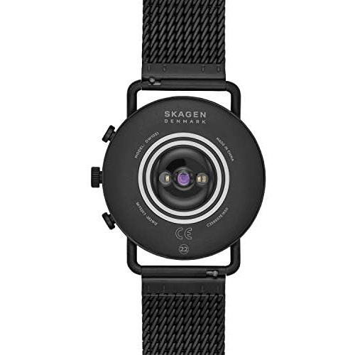  Skagen Connected Falster 3 Gen 5 Stainless Steel Touchscreen Smartwatch with Heart Rate, GPS, NFC, and Smartphone Notifications