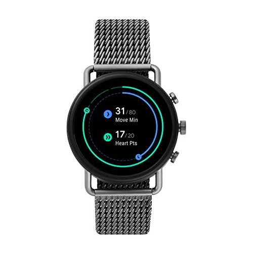  Skagen Connected Falster 3 Gen 5 Stainless Steel Touchscreen Smartwatch with Heart Rate, GPS, NFC, and Smartphone Notifications