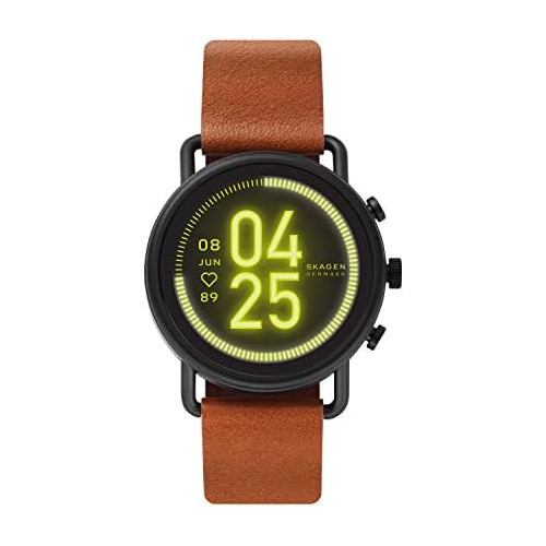  Skagen Connected Falster 3 Gen 5 Stainless Steel Touchscreen Smartwatch with Heart Rate, GPS, NFC, and Smartphone Notifications