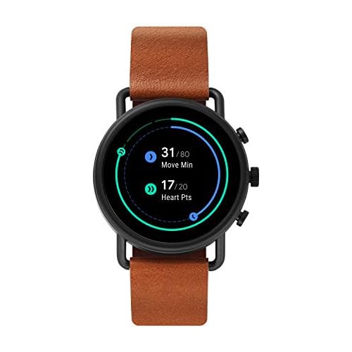  Skagen Connected Falster 3 Gen 5 Stainless Steel Touchscreen Smartwatch with Heart Rate, GPS, NFC, and Smartphone Notifications