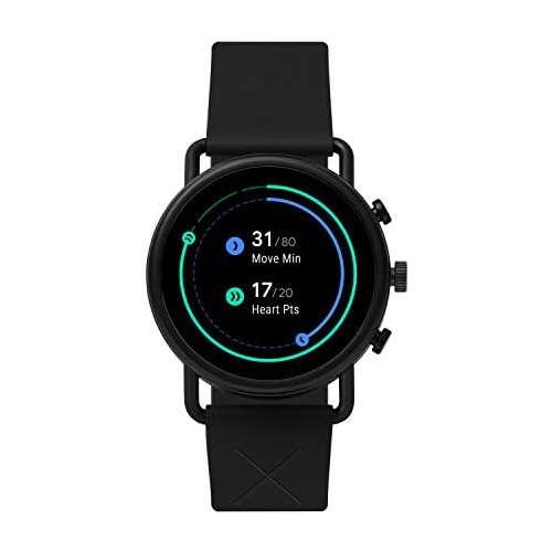  Skagen Connected Falster 3 Gen 5 Stainless Steel Touchscreen Smartwatch with Heart Rate, GPS, NFC, and Smartphone Notifications