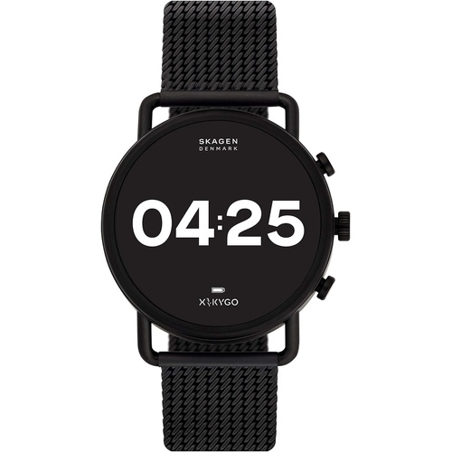  Skagen Connected Falster 3 Gen 5 Stainless Steel Touchscreen Smartwatch with Heart Rate, GPS, NFC, and Smartphone Notifications