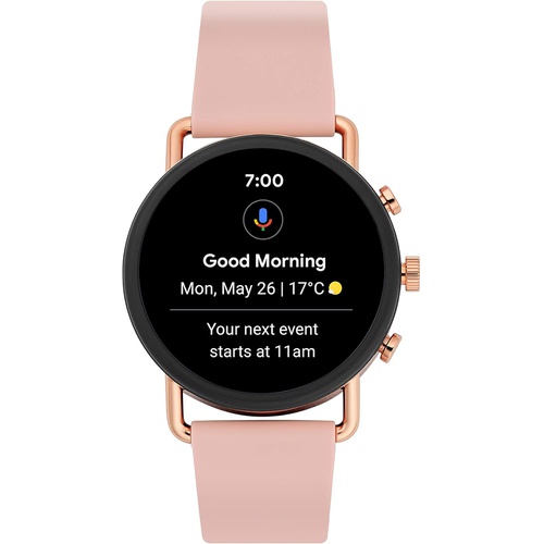  Skagen Connected Falster 3 Gen 5 Stainless Steel Touchscreen Smartwatch with Heart Rate, GPS, NFC, and Smartphone Notifications