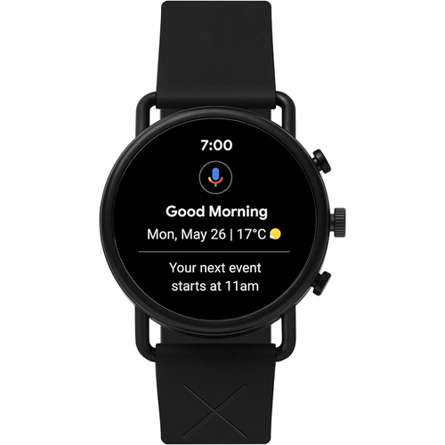  Skagen Connected Falster 3 Gen 5 Stainless Steel Touchscreen Smartwatch with Heart Rate, GPS, NFC, and Smartphone Notifications