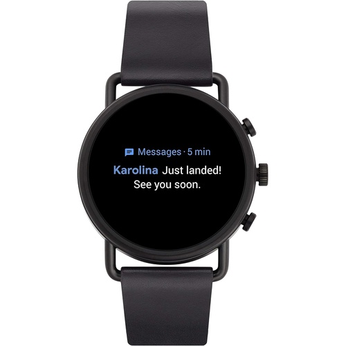  Skagen Connected Falster 3 Gen 5 Stainless Steel Touchscreen Smartwatch with Heart Rate, GPS, NFC, and Smartphone Notifications