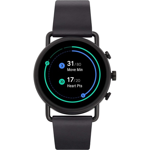  Skagen Connected Falster 3 Gen 5 Stainless Steel Touchscreen Smartwatch with Heart Rate, GPS, NFC, and Smartphone Notifications