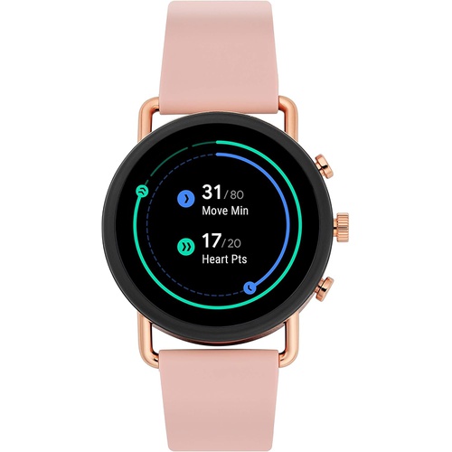  Skagen Connected Falster 3 Gen 5 Stainless Steel Touchscreen Smartwatch with Heart Rate, GPS, NFC, and Smartphone Notifications