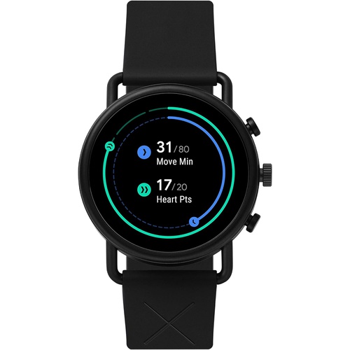  Skagen Connected Falster 3 Gen 5 Stainless Steel Touchscreen Smartwatch with Heart Rate, GPS, NFC, and Smartphone Notifications