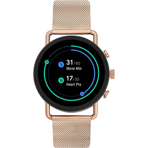  Skagen Connected Falster 3 Gen 5 Stainless Steel Touchscreen Smartwatch with Heart Rate, GPS, NFC, and Smartphone Notifications