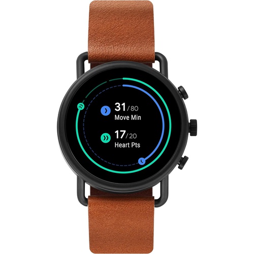  Skagen Connected Falster 3 Gen 5 Stainless Steel Touchscreen Smartwatch with Heart Rate, GPS, NFC, and Smartphone Notifications