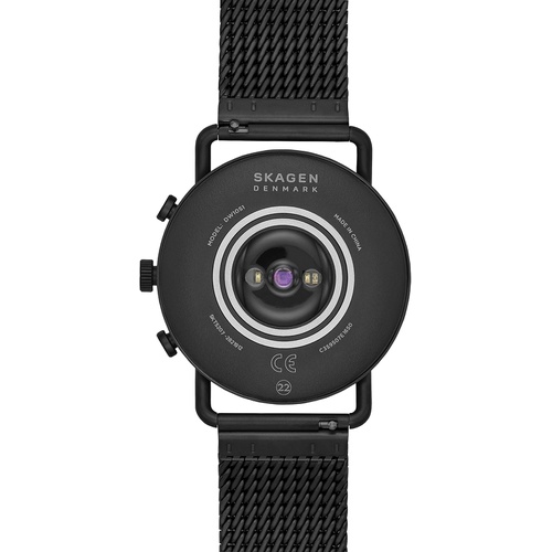  Skagen Connected Falster 3 Gen 5 Stainless Steel Touchscreen Smartwatch with Heart Rate, GPS, NFC, and Smartphone Notifications