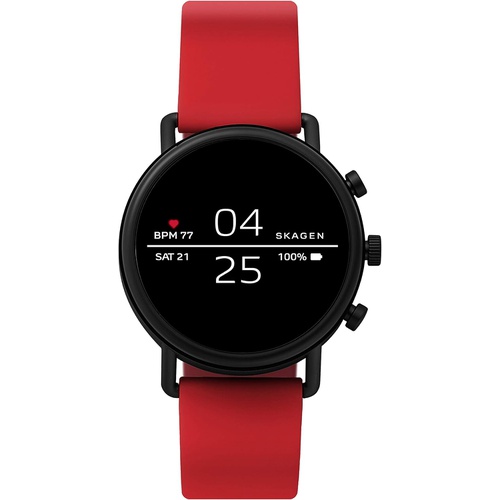  Skagen Connected Falster 2 Stainless Steel and Silicone Touchscreen Smartwatch