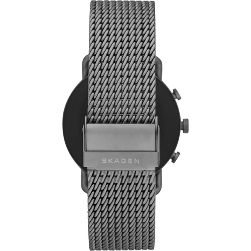  Skagen Touchscreen & Mens 22mm Leather Casual Watch Strap, Black