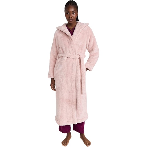 스킨 Skin Wynter Recycled Plush Hooded Robe