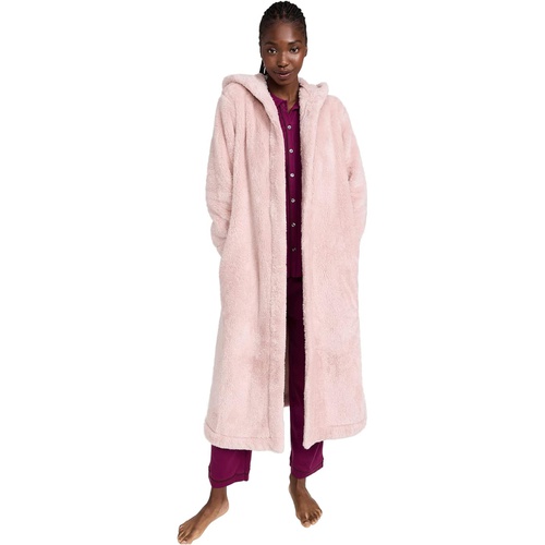 스킨 Skin Wynter Recycled Plush Hooded Robe