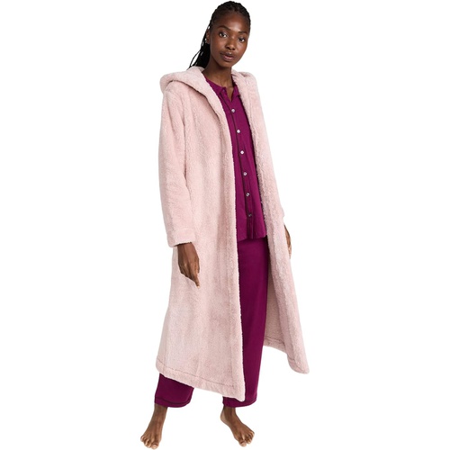 스킨 Skin Wynter Recycled Plush Hooded Robe