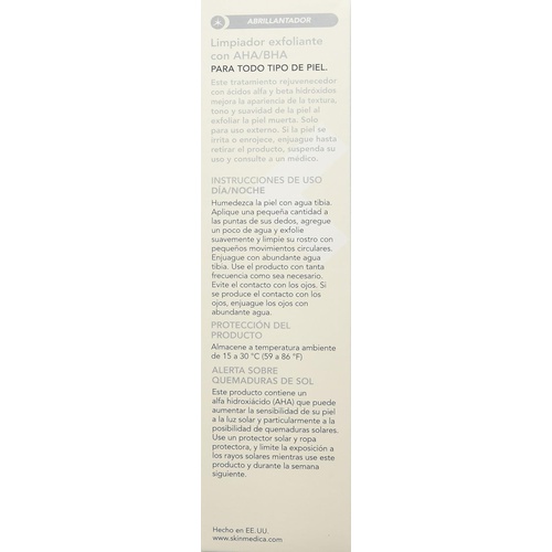  SkinMedica AHA/BHA Exfoliating Cleanser, 6 Fl Oz