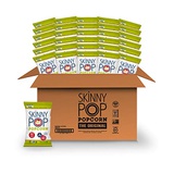 SkinnyPop Original Popped Popcorn, 100 Calorie Individual Bags, Gluten-free Popcorn,Non-GMO Vegan Snack, 0.65 Oz (Pack Of 30)