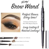 Skone Cosmetics | Totally Defined Eyebrow Wand and Pencil Liner| Waterproof | Smudgeproof | Long Lasting | Color - Chocolate | For Brunettes