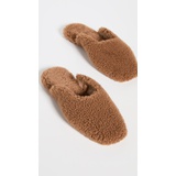 Sleeper Brown Shearling Slippers