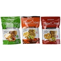 Snack Factory Deli Style Pretzel Crisps 3 Flavor Variety Bundle: (1) Everything, (1) Garlic Parmesan, and (1) Buffalo Wing, 7.2 Oz. Ea.