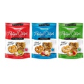 Snack Factory Deli Style Pretzel Crisps 3 Flavor Variety Bundle, (1) each: Everything, Original, Garlic Parmesan (7.2 Ounces)