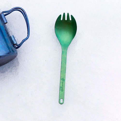  Snow Peak Colored Titanium Spork - Hike & Camp