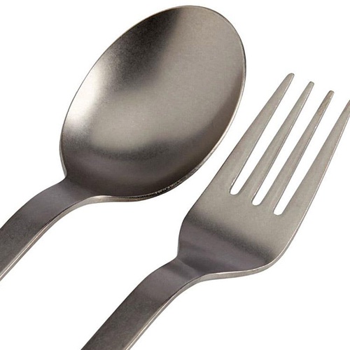  Snow Peak Titanium Fork and Spoon Set - Hike & Camp