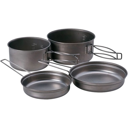  Snow Peak Titanium Multi Compact Cookset - Hike & Camp