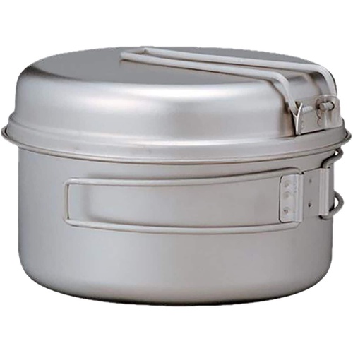  Snow Peak Titanium Multi Compact Cookset - Hike & Camp