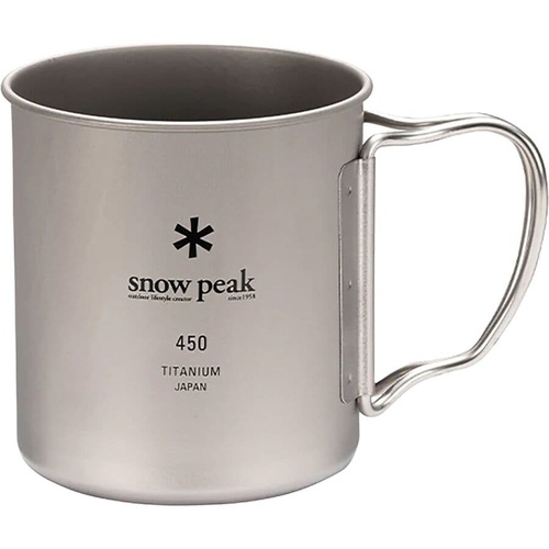  Snow Peak Titanium Single Wall Cup 450 - Hike & Camp