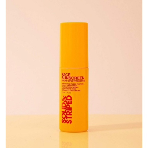  Solid & Striped Face Sunscreen Meets Serum SPF-30 Facial Sunscreen 1.7 oz