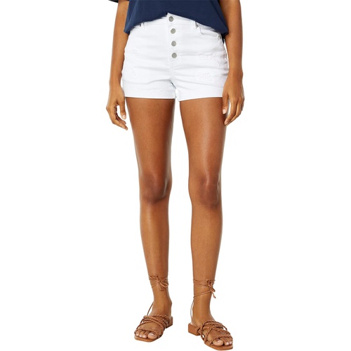  Southern Tide Hayes High-Waist Denim Shorts