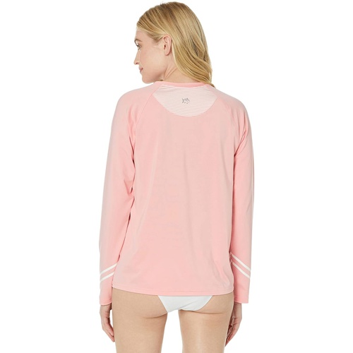  Southern Tide Long Sleeve Reflective Skipjack Perf Tee