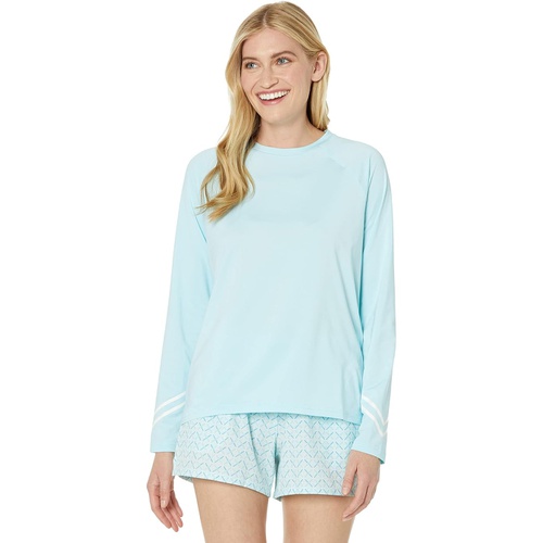  Southern Tide Long Sleeve Reflective Skipjack Perf Tee