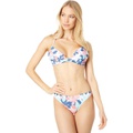 Southern Tide Petal Print Bikini Top